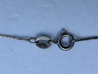 Gargantilla de plata.