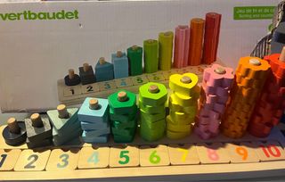Juego de contar Vertbaudet - Madera