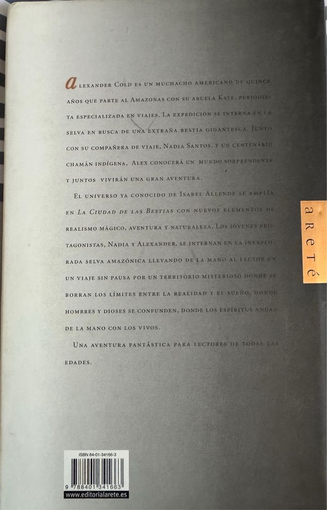 La ciudad de las Bestias (Memorias del Águila y...