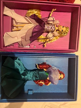 Muñecas Barbie Ariel & Rapunzel pack