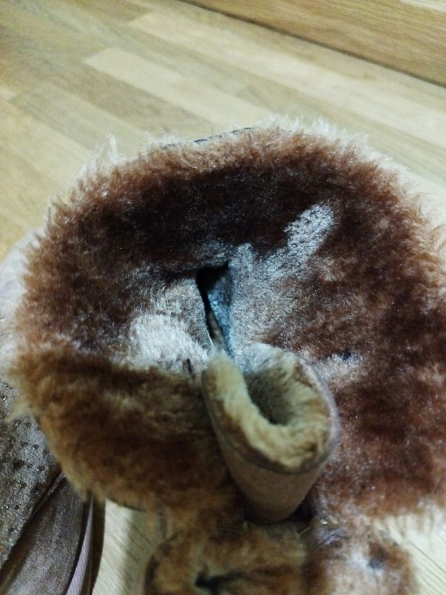 Botas Marrón Talla 40 - con pedrería