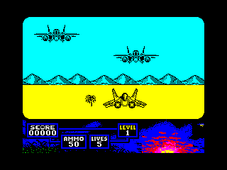 ZX Spectrum. F-16 Fighting Falcon. Muy buen estado