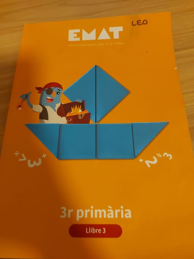 Emat matemáticas 3º Primaria Libro 3