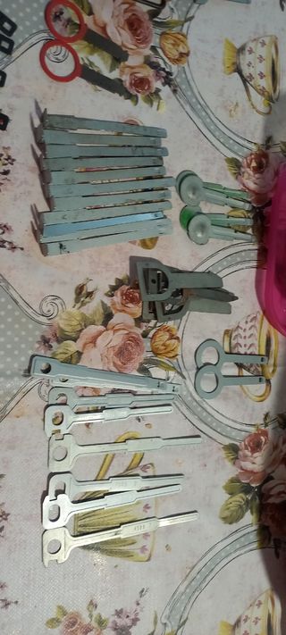 Juego llaves extraccion radio coche