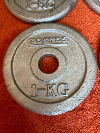 Pesas Domyos 1kg - 5 unidades