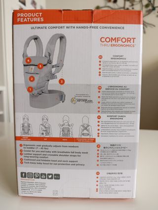 Mochila Ergobaby Adapt. ¡Como nueva!