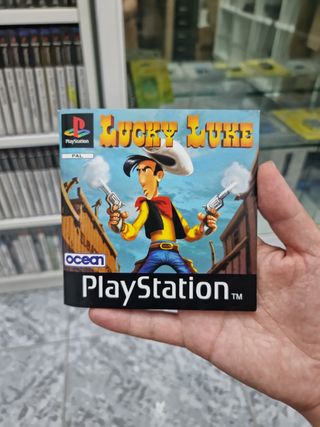 Lucky Luke PS1 PAL ESP