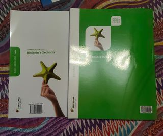 Libro bioloxía e Xeoloxía 1° bachillerato