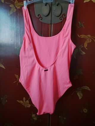 Bañador Belle & Rebel rosa, talla M