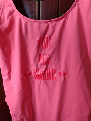 Bañador Belle & Rebel rosa, talla M