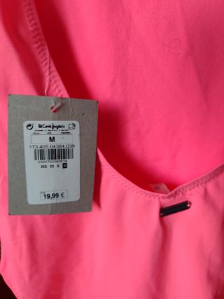 Bañador Belle & Rebel rosa, talla M