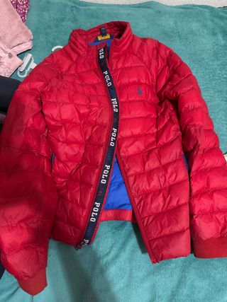 Chaqueta Polo Ralph Lauren niño roja