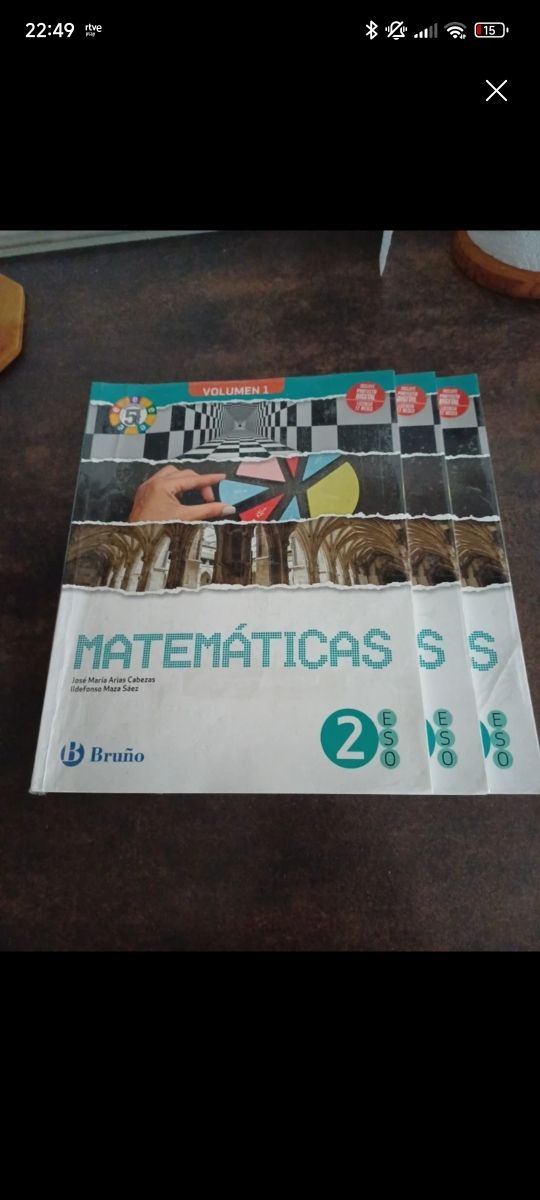 Matemáticas 2 ESO 3 volúmenes Proyecto 5 etapas