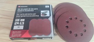 Discos lijadora excêntrica Parkside