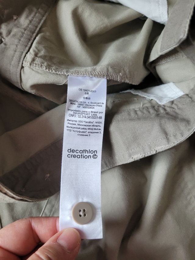 Bermudas Quechua mujer beige 