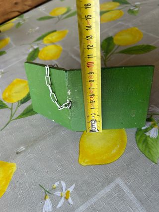 Casetta legno uccelli arancione-verde