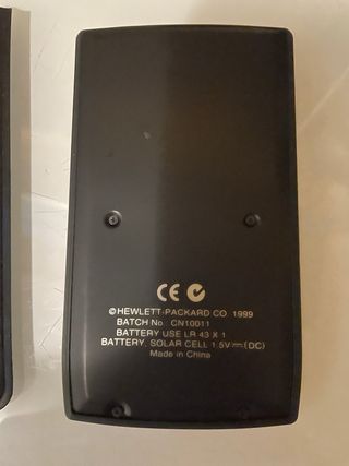 HP 6S Solar: Calculadora científica