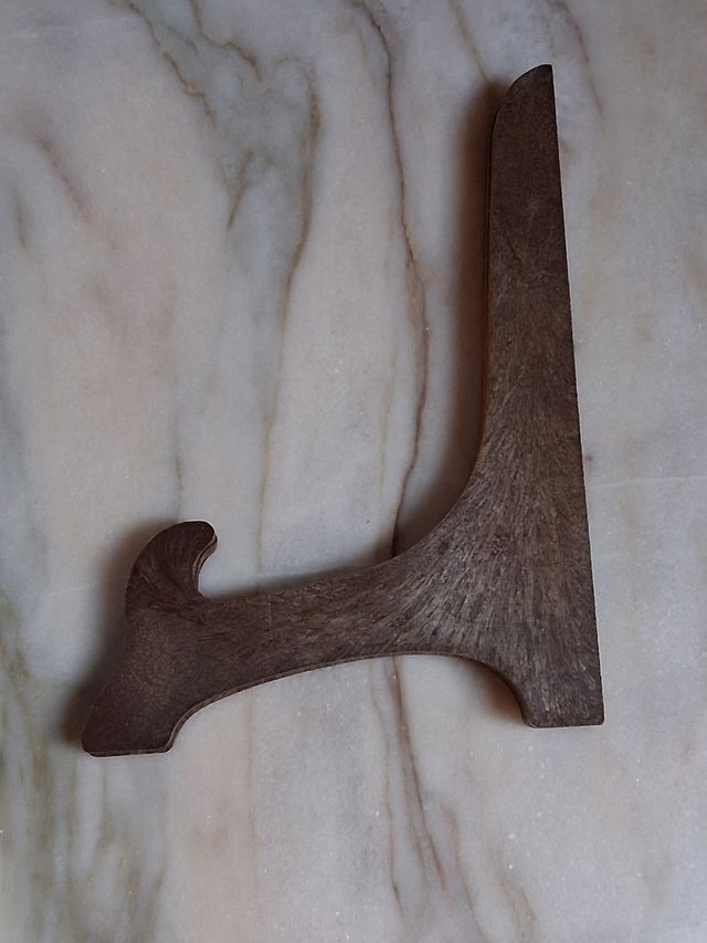 2 Cavalletti legno per piatti