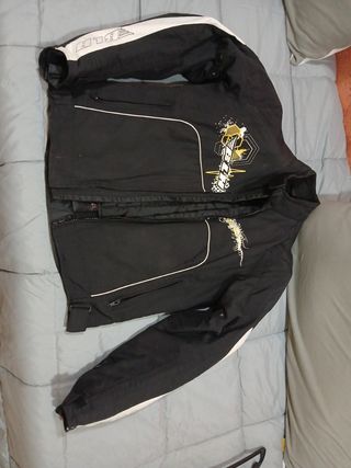 Cazadora moto mujer talla M BLH