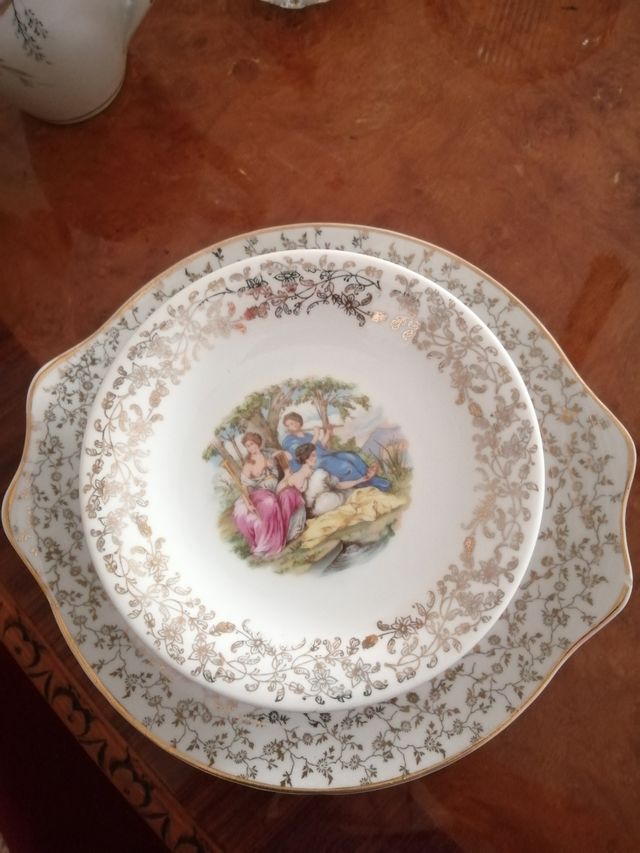 Platos decorativos vintage