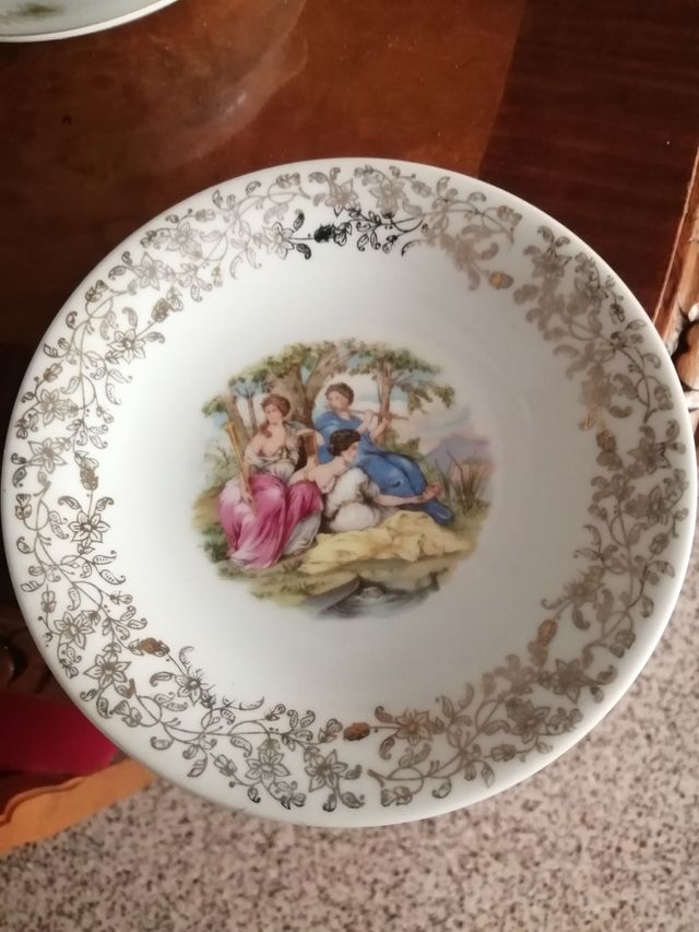 Platos decorativos vintage