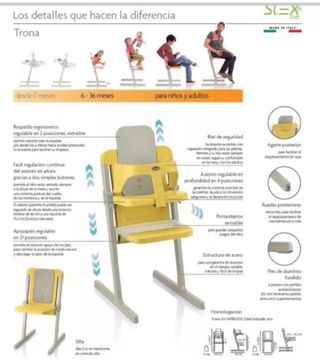 Trona evolutiva Slex Brevi
