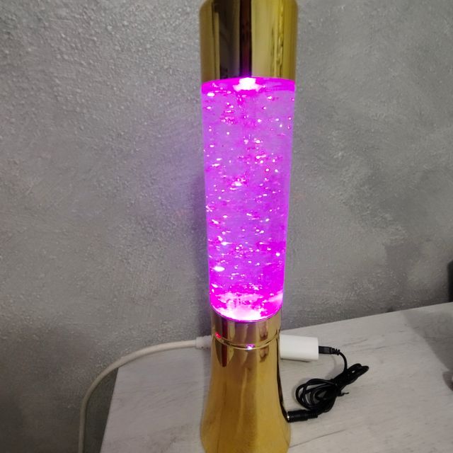 Lámpara lava LED multicolor