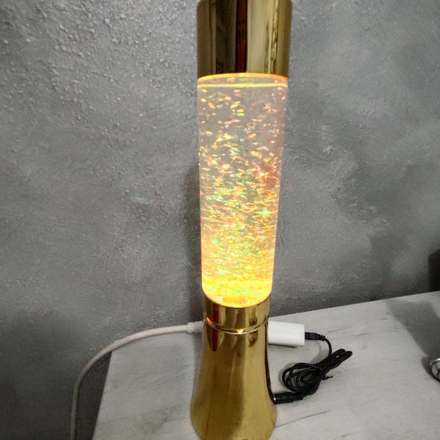 Lámpara lava LED multicolor