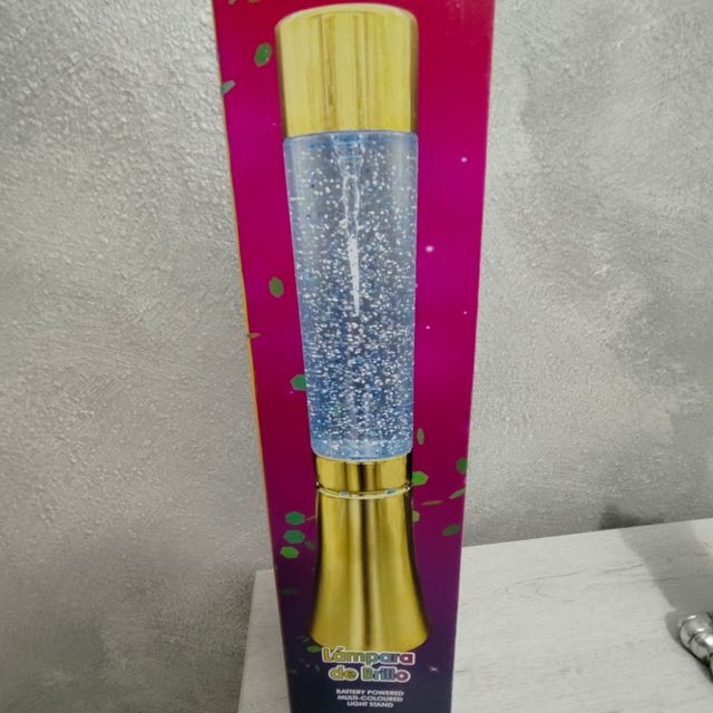 Lámpara lava LED multicolor