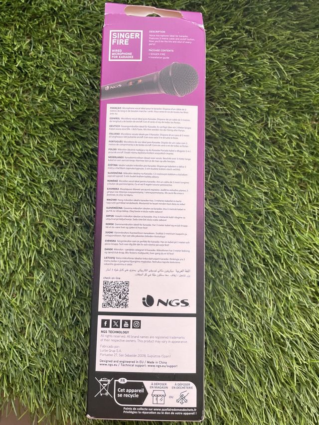 Micrófono Nuevo precintado