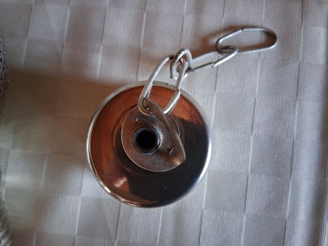 Lampada orientale in metallo