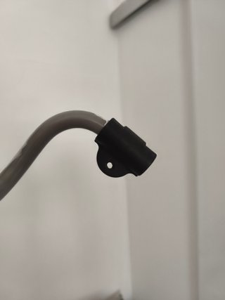 Perchero vintage gris metal