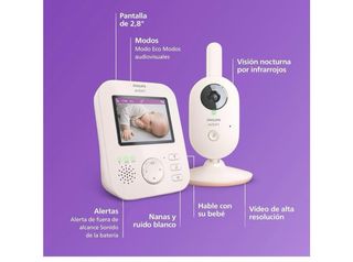 Cámara Vigilabebés Philips Avent