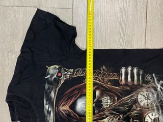 Camiseta Gótica Calavera Moto