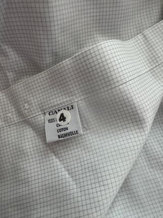 2 Camisas CANALI Gris Claro