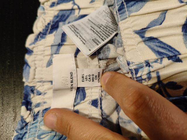Pantaloncini di lino H&M