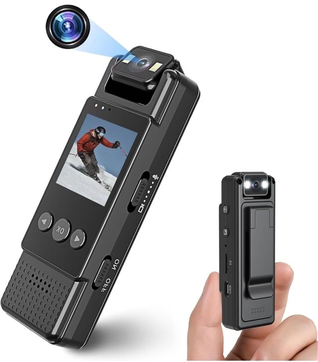 Telecamera BodyCam Audio Foto Video - 32gb - NUOVA