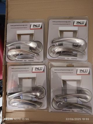 4 Manillas Puertas Nuevas PMJJ