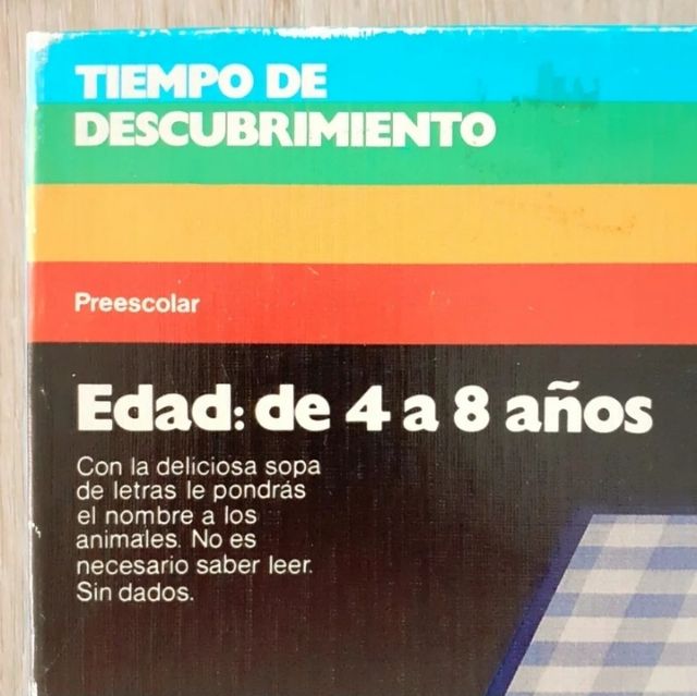 Juego SOPA DE LETRAS (1981)