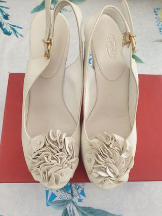 Sandali bianchi artigianali IT 38