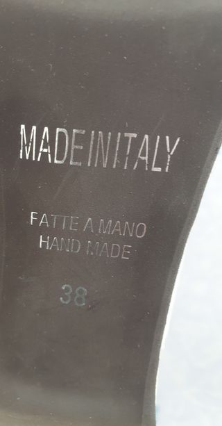 Sandali bianchi artigianali IT 38