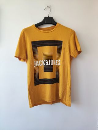 Camiseta Jack & Jones amarilla