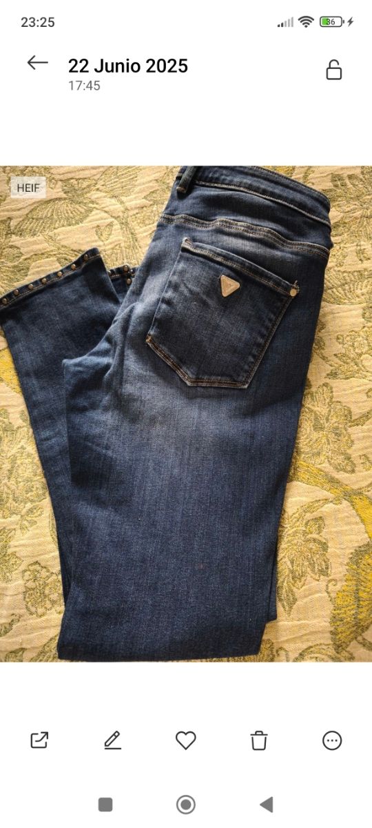 Vaqueros Guess Mujer Talla M