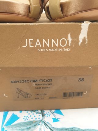 Décolleté Jeannot beige n. 38