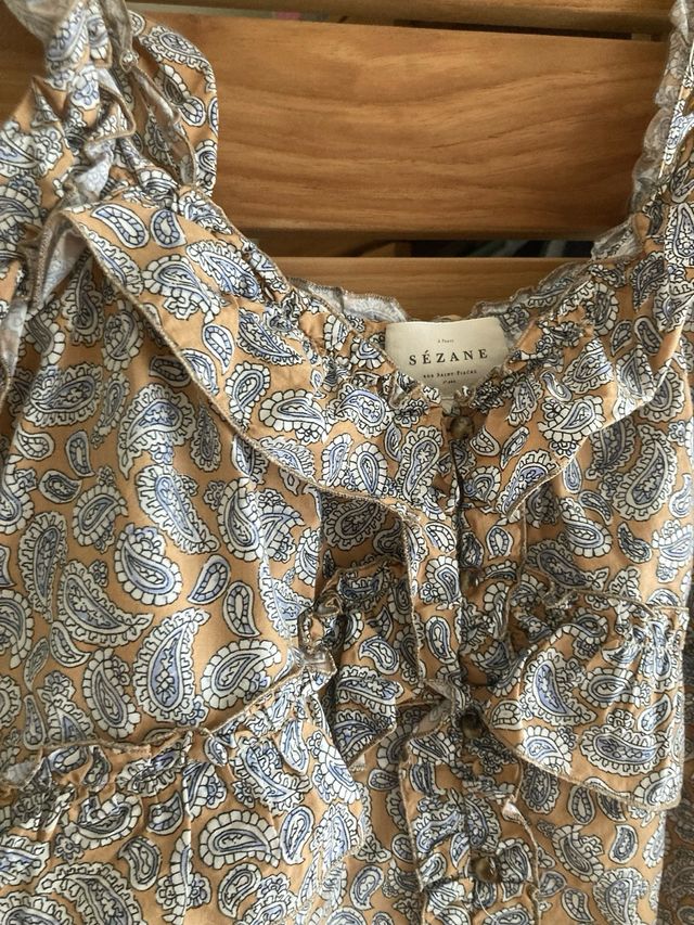 Blusa Sézane paisley - Talla S