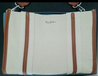 Bolso Pepe Jeans azul y blanco