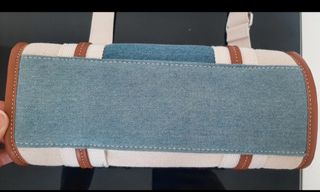 Bolso Pepe Jeans azul y blanco