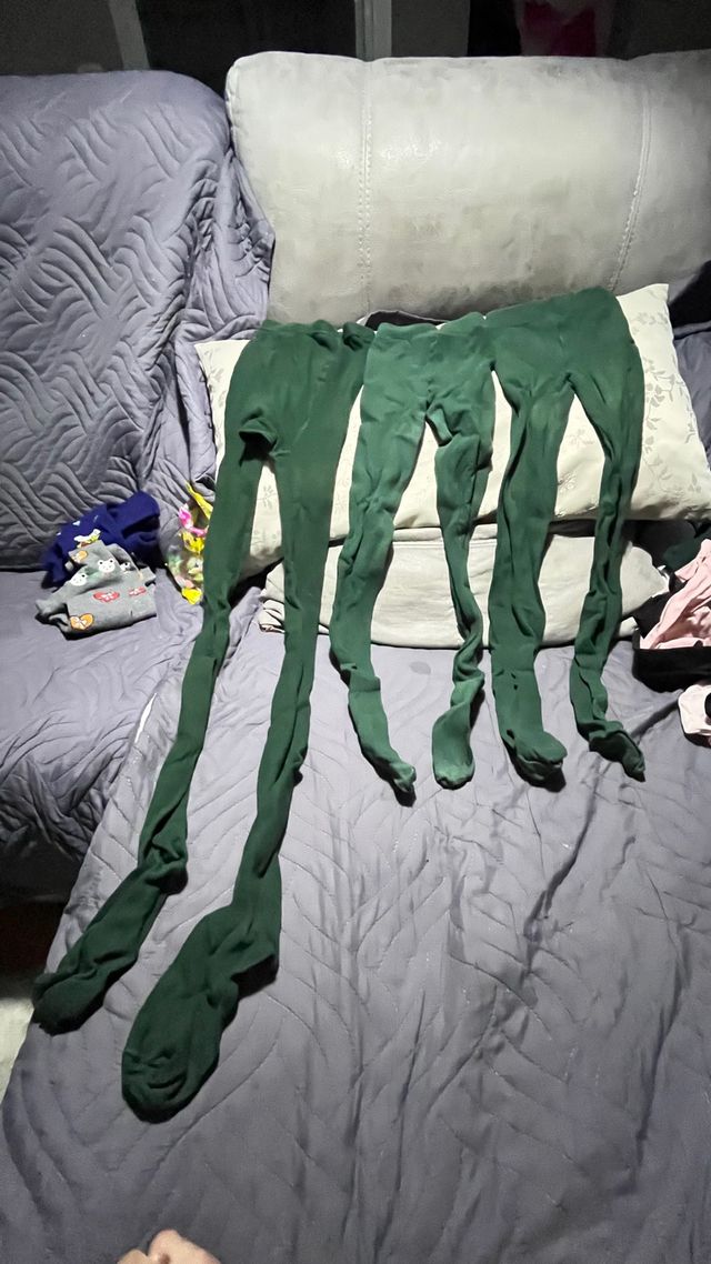 Leotardos verdes - 2 uds.