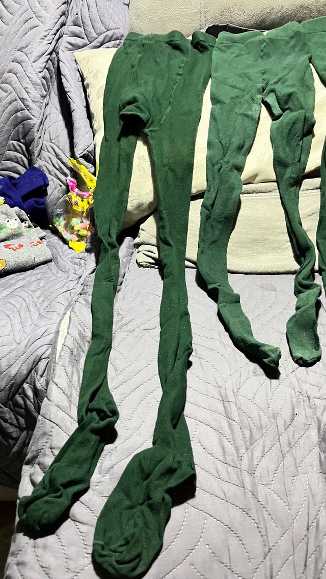 Leotardos verdes - 2 uds.