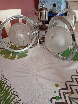 Lampara vintage 4 luces